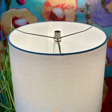 Load image into Gallery viewer, Green/Blue Textured Lamp
