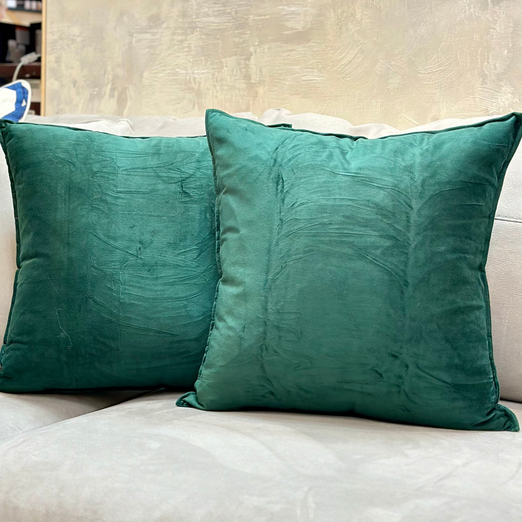 Green Velvet Pillow