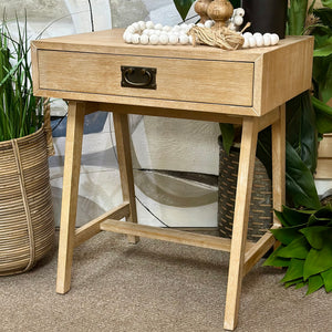 Pier 1 Taupe Nightstand