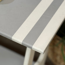 Load image into Gallery viewer, Grey/White Painted Side Table
