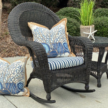 Load image into Gallery viewer, Mocha Wicker Rocker
