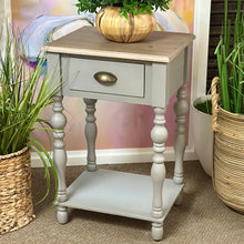 Load image into Gallery viewer, Two-Toned Grey Nightstand
