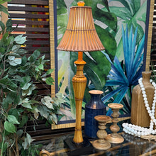 Load image into Gallery viewer, Faux Bamboo Reed Lamp
