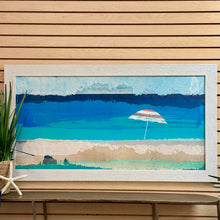 Load image into Gallery viewer, Umbrella On Beach Abstract

