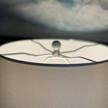 Load image into Gallery viewer, Spa Blue Glass Lamp
