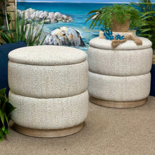 Load image into Gallery viewer, Storage Ottoman W/Tray
