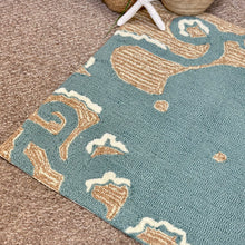 Load image into Gallery viewer, Aqua Octopus Indoor/Outdoor Rug
