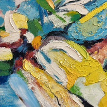 Load image into Gallery viewer, Yellow Acrylic Framed Abstract
