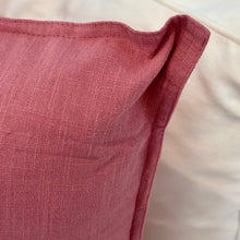 Load image into Gallery viewer, Pink Linen Pillow
