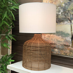 Rattan Table Lamp