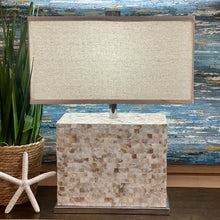 Load image into Gallery viewer, Capiz Tile Lamp
