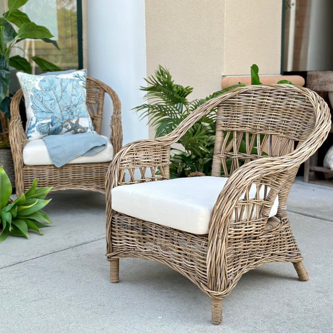 Natural Wicker Chair