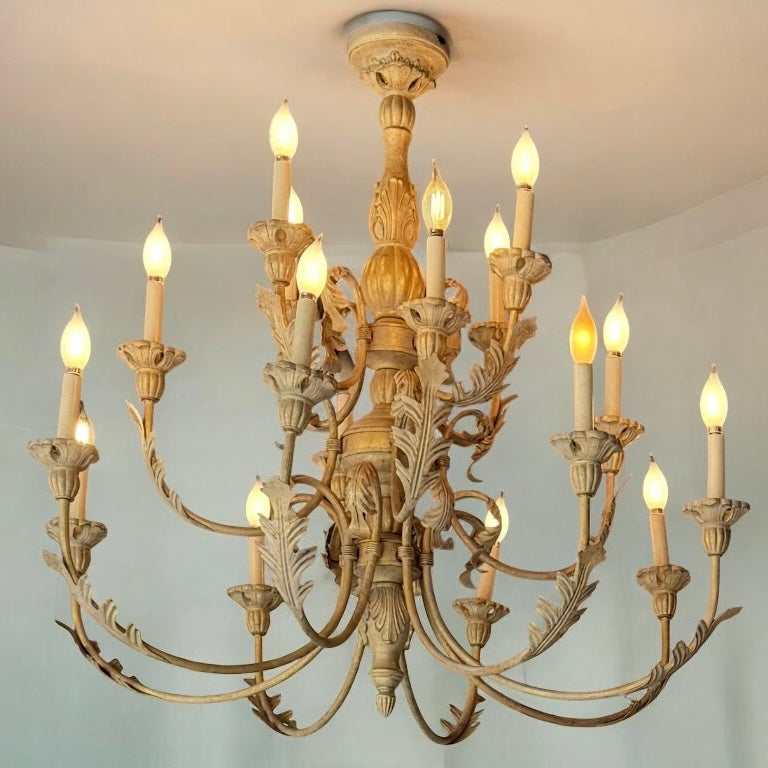 Gilded Bronze Chandelier