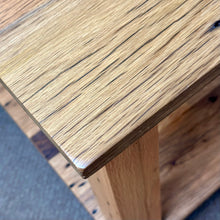 Load image into Gallery viewer, Industrial Wood Side Table
