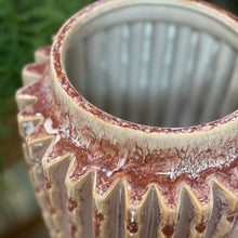 Load image into Gallery viewer, SM Textured Blush Ceramic Vase
