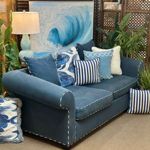 Load image into Gallery viewer, Custom Blue Sofa
