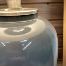 Load image into Gallery viewer, Petite Blue-Grey Lamp
