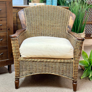 Wicker Accent Chair