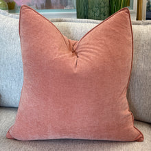 Load image into Gallery viewer, Salmon Pink Down Pillow
