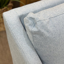 Load image into Gallery viewer, Imperfect Powder Blue Swivel Chair
