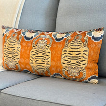 Load image into Gallery viewer, Velvet Tiger Lumbar
