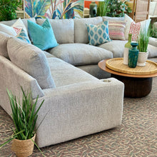Load image into Gallery viewer, 2PC Grey Texture Sectional
