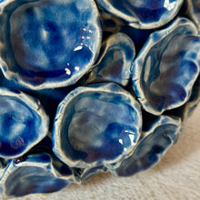 Load image into Gallery viewer, Tall Blue Bloom Vase
