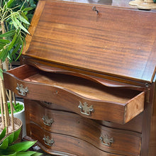 Load image into Gallery viewer, Dark Wood Secretary

