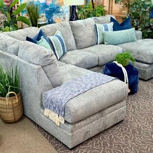 2PC Soft Grey Sectional