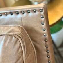 Load image into Gallery viewer, Mocha Faux Leather Recliner
