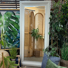Load image into Gallery viewer, Grey-White Framed Mirror
