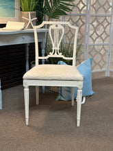 Load image into Gallery viewer, Distressed Vintage White Chair
