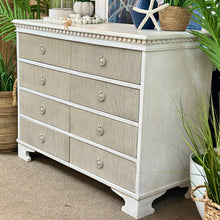 Load image into Gallery viewer, Antiqued White 8DRW Chest
