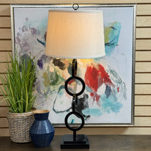 Load image into Gallery viewer, Black Linked Lamp
