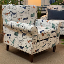 Load image into Gallery viewer, Puppy Print Chair
