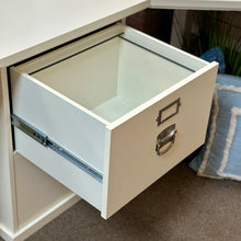 Load image into Gallery viewer, Pottery Barn 6PC White Corner Desk
