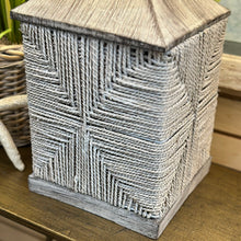 Load image into Gallery viewer, Grey Rattan Lamp

