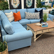 Load image into Gallery viewer, 2PC Blue Crypton Sectional
