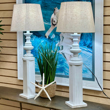 Load image into Gallery viewer, White Post Lamp
