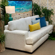 Load image into Gallery viewer, White Boucle Sofa
