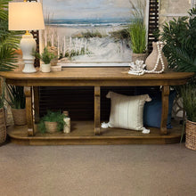 Load image into Gallery viewer, LG Oval Wood Console
