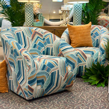 Load image into Gallery viewer, Geometric Swivel Chair
