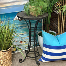 Load image into Gallery viewer, SM Blk Iron Side Table
