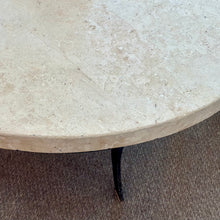 Load image into Gallery viewer, Travertine Coffee Table
