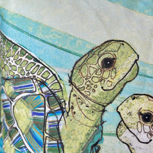 Load image into Gallery viewer, In/Outdoor Sea Turtles Pillow
