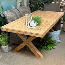 Load image into Gallery viewer, Wooden Outdoor Dining Table
