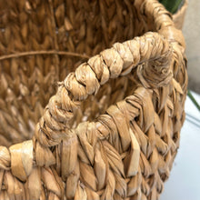 Load image into Gallery viewer, LG Woven Basket W/Handles

