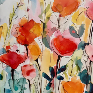 Red Florals II