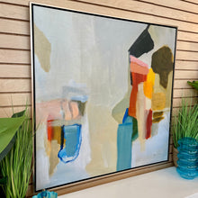 Load image into Gallery viewer, Color Block Abstract Framed
