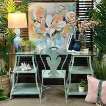 Load image into Gallery viewer, Aqua Metal Desk &amp; Chair
